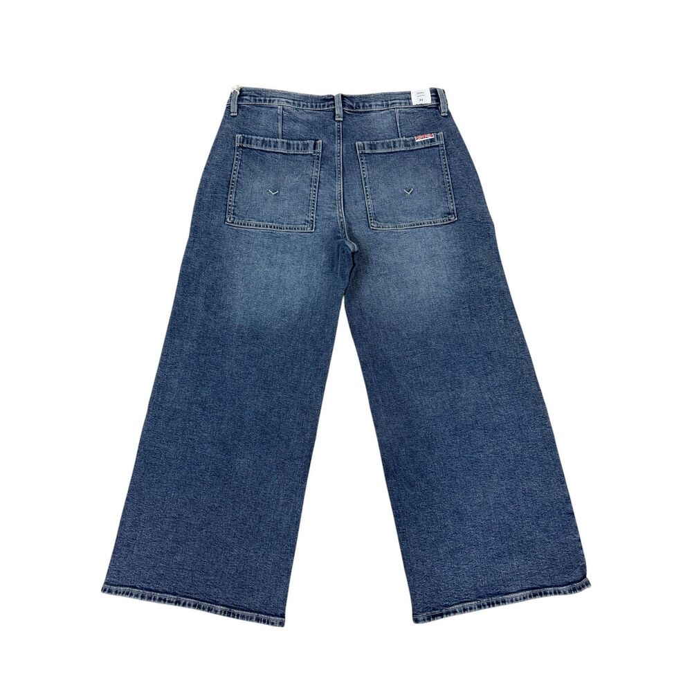 NWT Hudson Jeans Blue Wide Leg Denim Pants Size 31 - Picture 3 of 10